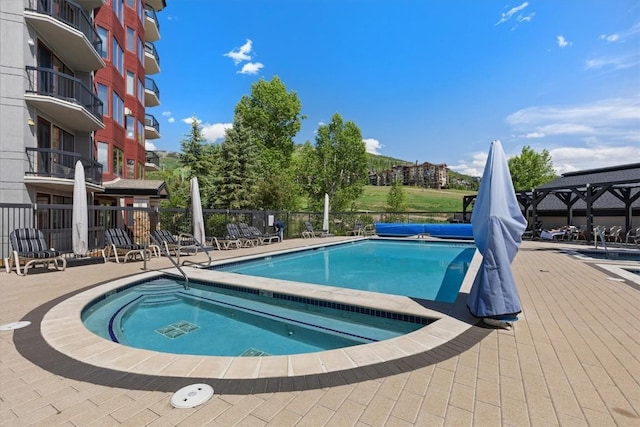 1855 Ski Time Square Dr Unit 308, Steamboat Springs, CO 80487 - community pool featuring a community hot tub
