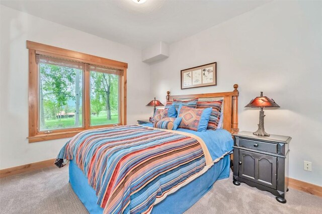 1250 Harwig Cir, Steamboat Springs, CO 80487 - bedroom with light carpet and baseboards