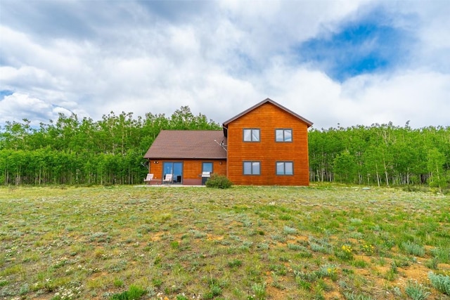 188 June Grass Ct, Fairplay, CO 80440 - rear view of house with a patio
