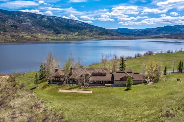 32855 More Ln, Steamboat Springs, CO 80487 - water view featuring a mountainous background