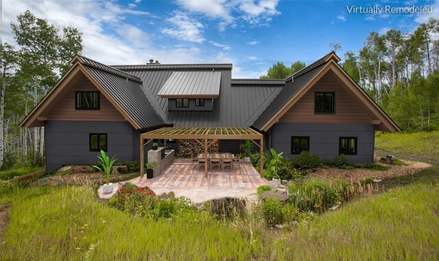 31820 Bradley Rnch, Steamboat Springs, CO 80487 - additional living space with carpet, lofted ceiling, and baseboards