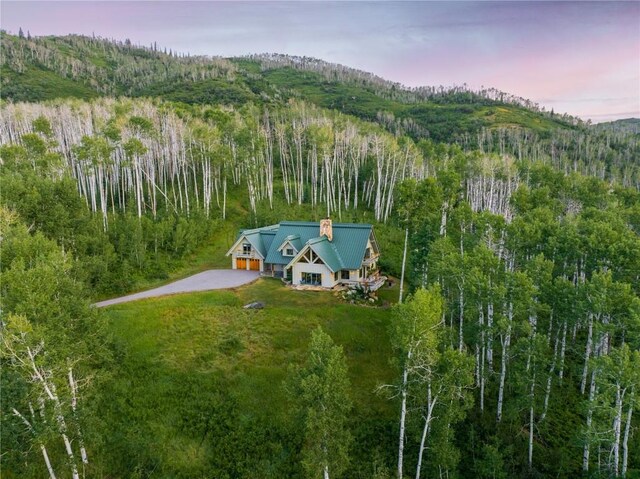 31820 Bradley Rnch, Steamboat Springs, CO 80487 - mountain view with a heavily wooded area