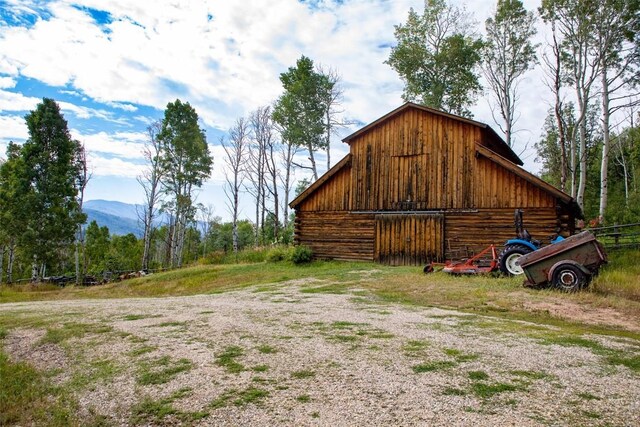 31820 Bradley Rnch, Steamboat Springs, CO 80487 - view of mountain backdrop with a heavily wooded area