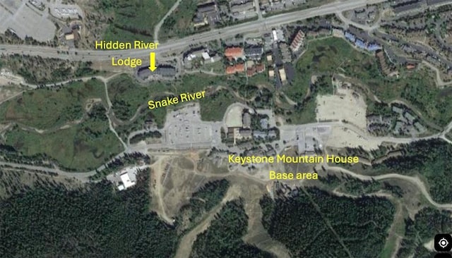 22714 US Highway 6 Unit 5945, Keystone, CO 80435 - aerial map of property and surrounding area