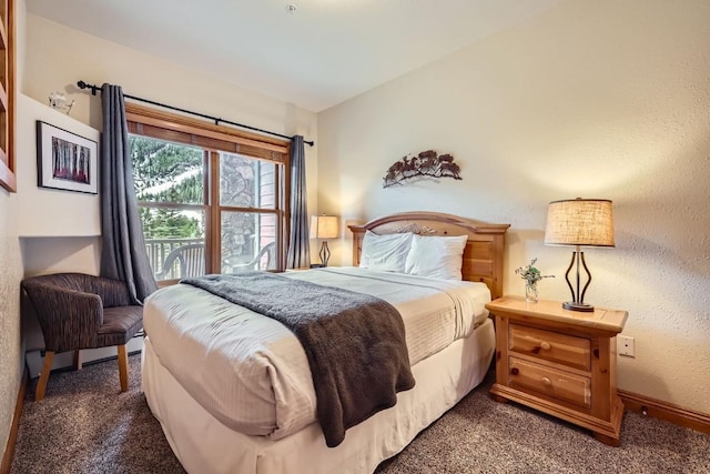 22714 US Highway 6 Unit 5945, Keystone, CO 80435 - bedroom with dark carpet