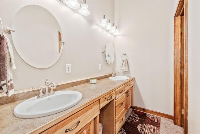 3692 County Road 7, Craig, CO 81625 - bathroom featuring double vanity