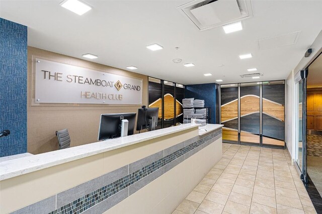 view of welcome area