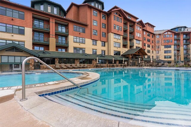 view of community pool