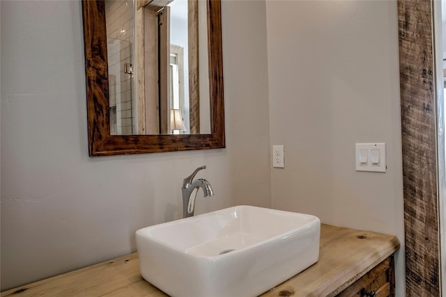 bathroom with a sink