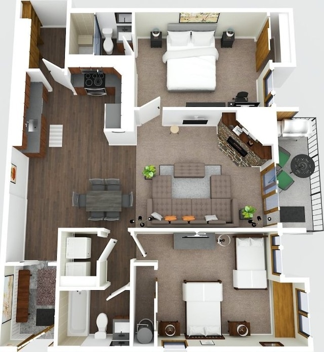 2350 Ski Trail Ln Unit 313, Steamboat Springs, CO 80487 - room layout