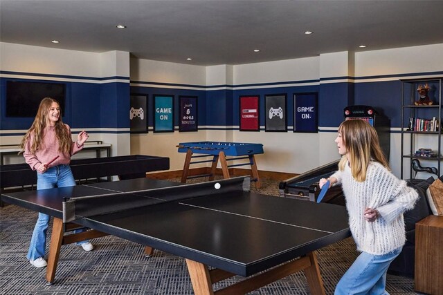 2250 Apres Ski Way Unit R-702, Steamboat Springs, CO 80487 - playroom with carpet flooring and recessed lighting
