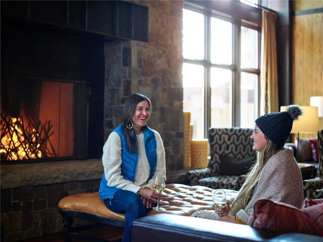 2250 Apres Ski Way Unit R-702, Steamboat Springs, CO 80487 - bedroom with a fireplace