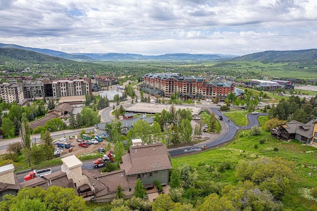 1800 Burgess Creek Rd SW Unit 209, Steamboat Springs, CO 80487 - aerial view of a mountain backdrop