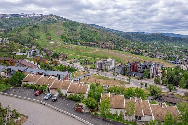 1800 Burgess Creek Rd SW Unit 209, Steamboat Springs, CO 80487 - bird's eye view of a mountain backdrop