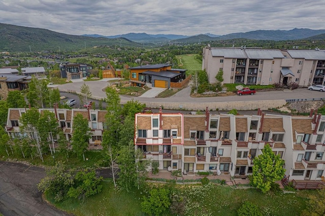 1800 Burgess Creek Rd SW Unit 209, Steamboat Springs, CO 80487 - drone / aerial view of a mountainous background