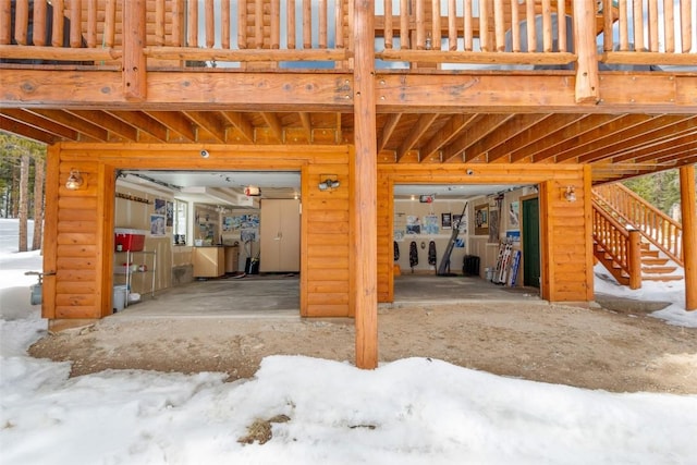 407 S Puma Pl, Fairplay, CO 80440 - exterior space with plenty of natural light and stairs