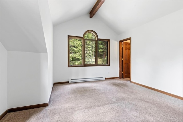 272 Doris Dr, Breckenridge, CO 80424 - bonus room with a baseboard heating unit, carpet floors, and baseboards