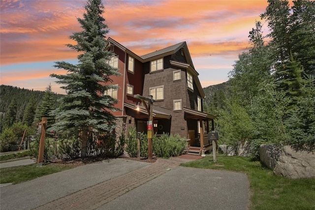 188 Tip Top Trl Unit 6558, Dillon, CO 80435 - view of front of house with a porch
