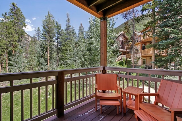 188 Tip Top Trl Unit 6558, Dillon, CO 80435 - view of wooden terrace