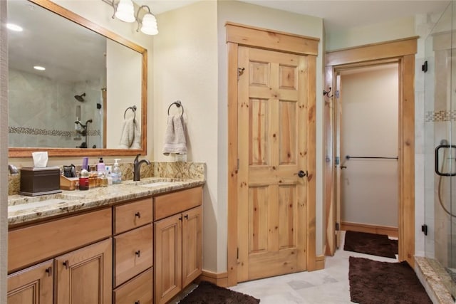 188 Tip Top Trl Unit 6558, Dillon, CO 80435 - full bathroom featuring a stall shower and vanity