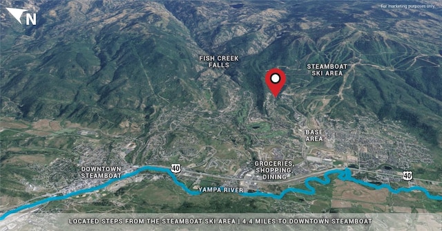 2735 Burgess Creek Rd Unit 11, Steamboat Springs, CO 80487 - map / location