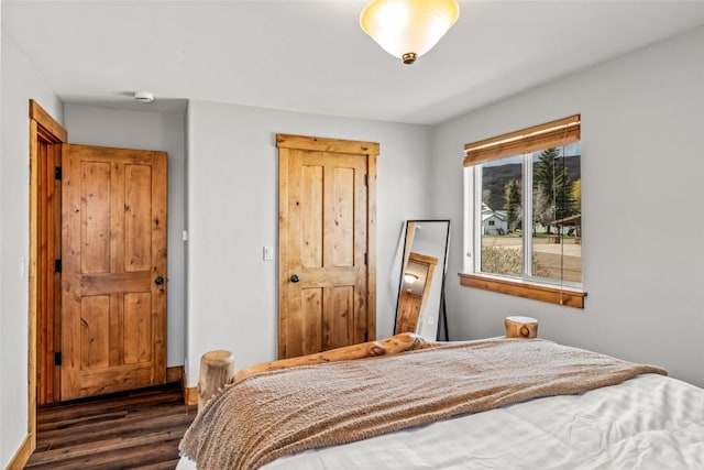 77 Lincoln St, Yampa, CO 80483 - bedroom with dark wood-type flooring and baseboards