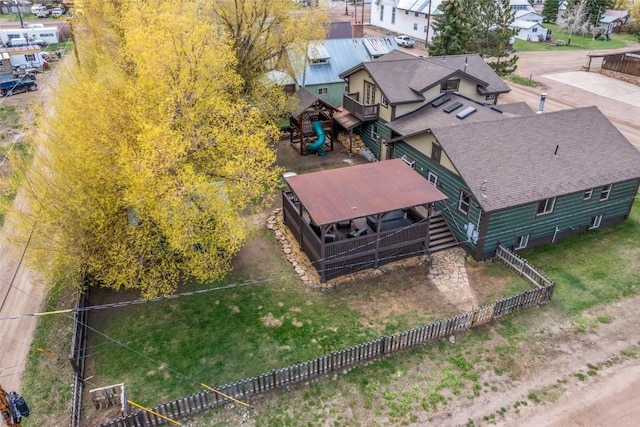 77 Lincoln St, Yampa, CO 80483 - aerial view of residential area