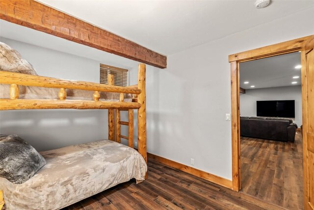 77 Lincoln St, Yampa, CO 80483 - bedroom featuring wood finished floors and baseboards