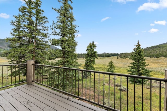1118 Penstemon Rd, Dillon, CO 80435 - deck with a view of rural / pastoral area