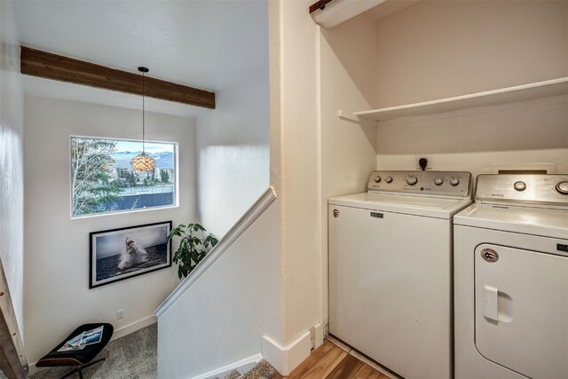 7 Lookout Ridge Dr Unit 7, Dillon, CO 80435 - laundry area featuring separate washer and dryer