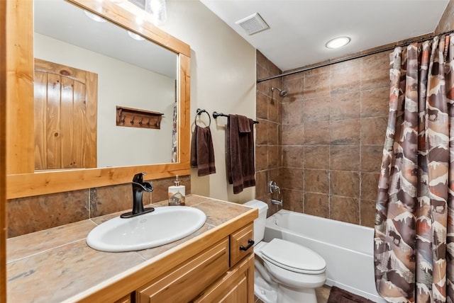 200 Rachel Ln, Breckenridge, CO 80424 - full bathroom featuring vanity, shower / tub combo, and toilet