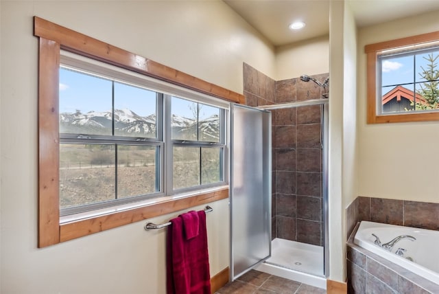 200 Rachel Ln, Breckenridge, CO 80424 - bathroom featuring a stall shower and a garden tub