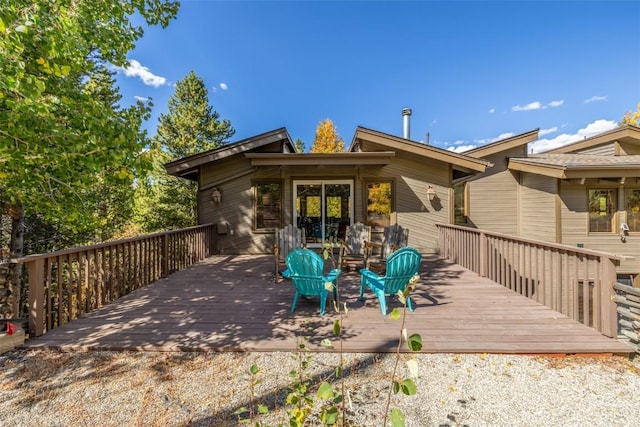 537 Moonstone Rd, Breckenridge, CO 80424 - view of wooden terrace