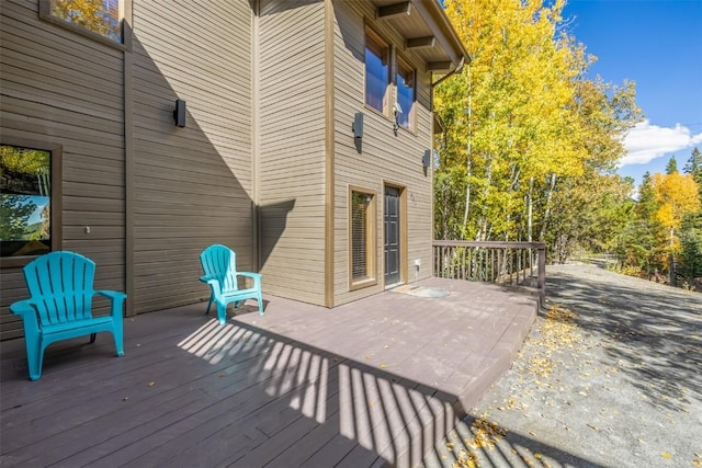 537 Moonstone Rd, Breckenridge, CO 80424 - view of wooden terrace