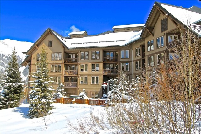 172 Copper Cir Unit 101, Copper Mountain, CO 80443 - view of snow covered property