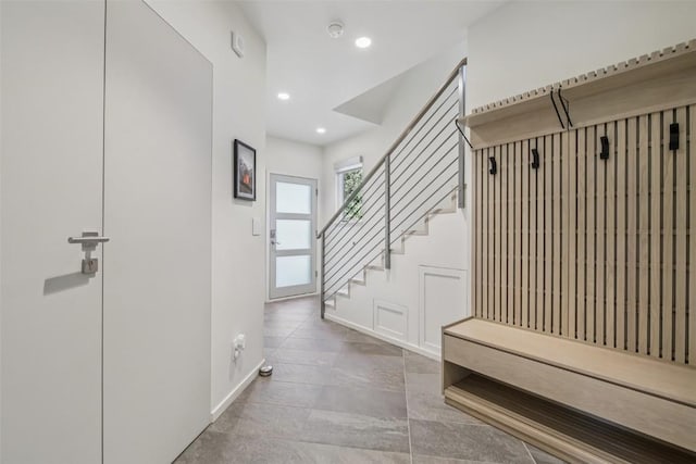 405 Creekside Dr, Frisco, CO 80443 - mudroom featuring recessed lighting and baseboards