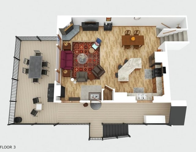 1088 Longview Cir Unit 1, Steamboat Springs, CO 80487 - view of floor plan / room layout