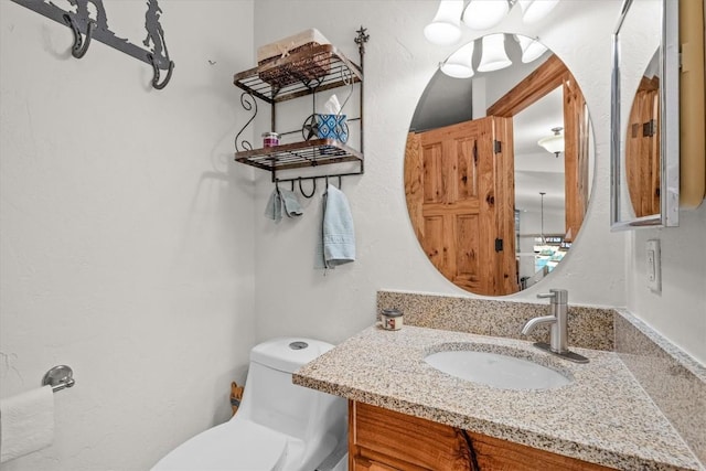 1088 Longview Cir Unit 1, Steamboat Springs, CO 80487 - bathroom featuring toilet and vanity
