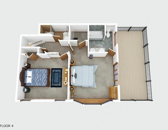 1088 Longview Cir Unit 1, Steamboat Springs, CO 80487 - view of floor plan / room layout