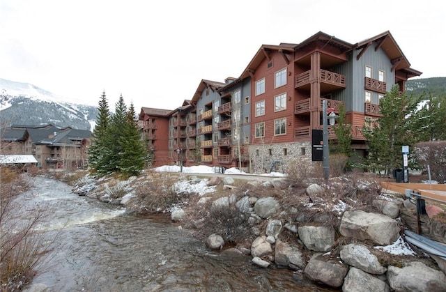 164 Copper Cir Unit 419, Copper Mountain, CO 80443 - view of building exterior with a mountain view