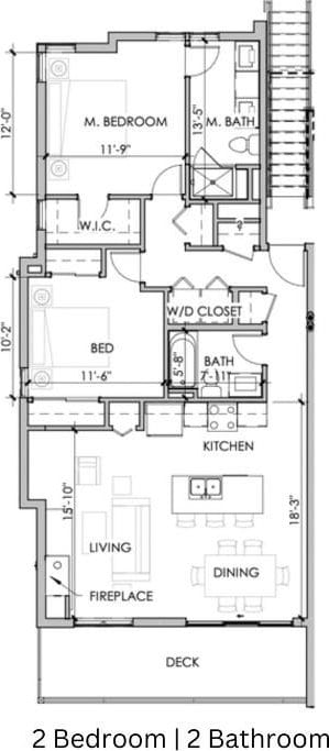 740 Blue River Pkwy Unit A22, Silverthorne, CO 80498 - floor plan / room layout