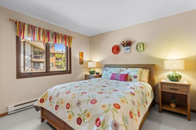 1675 Ranch Rd Unit 410, Steamboat Springs, CO 80487 - carpeted bedroom with baseboard heating and baseboards