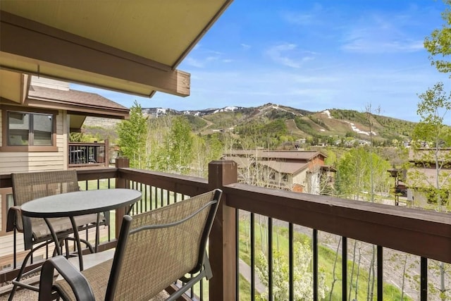 1675 Ranch Rd Unit 410, Steamboat Springs, CO 80487 - balcony with a mountain view