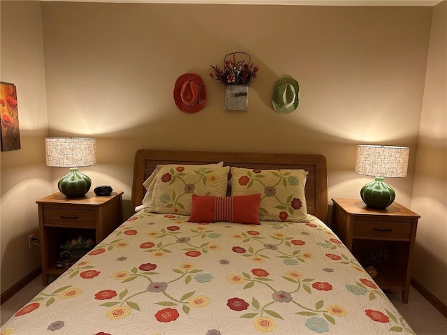 1675 Ranch Rd Unit 410, Steamboat Springs, CO 80487 - bedroom featuring baseboards and carpet floors