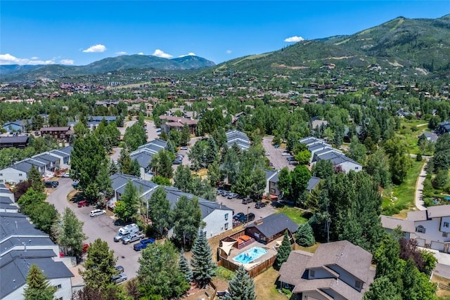 13 Cedar Ct Unit 13, Steamboat Springs, CO 80487 - aerial view of residential area featuring a mountainous background