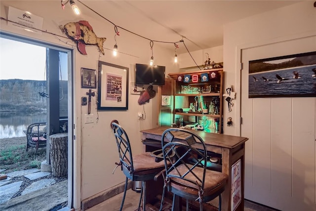 835 Weiss Cir Unit 2, Steamboat Springs, CO 80487 - dining area with bar