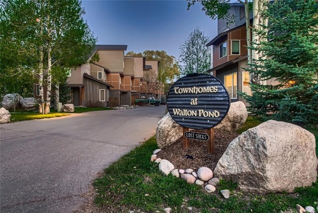 835 Weiss Cir Unit 2, Steamboat Springs, CO 80487 - view of community / neighborhood sign