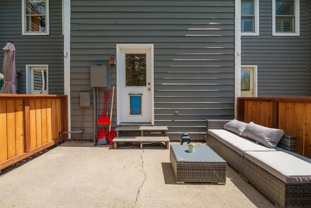 3100 Chinook Ln Unit 6, Steamboat Springs, CO 80487 - view of patio with outdoor lounge area