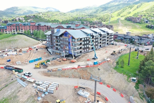 1550 Amble Dr Unit 201, Steamboat Springs, CO 80487 - drone / aerial view of mountains