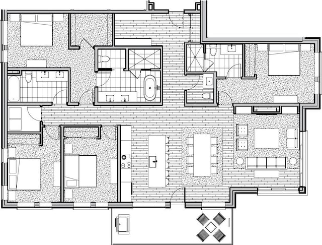 1550 Amble Dr Unit 201, Steamboat Springs, CO 80487 - view of floor plan / room layout